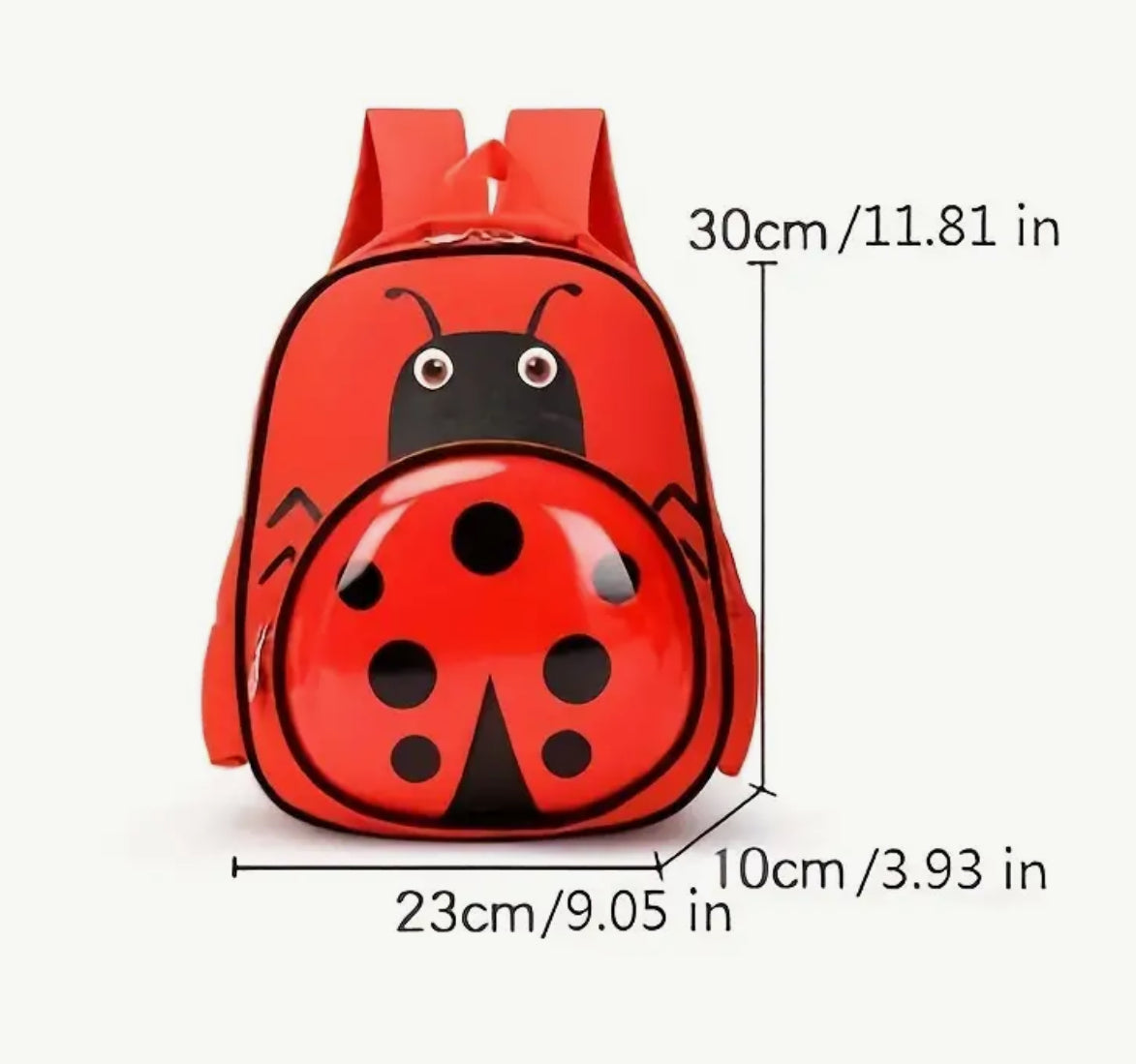 Ladybug Backpack Medium to Large Dogs