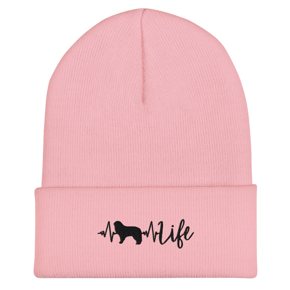 Dog Life Cuffed Beanie