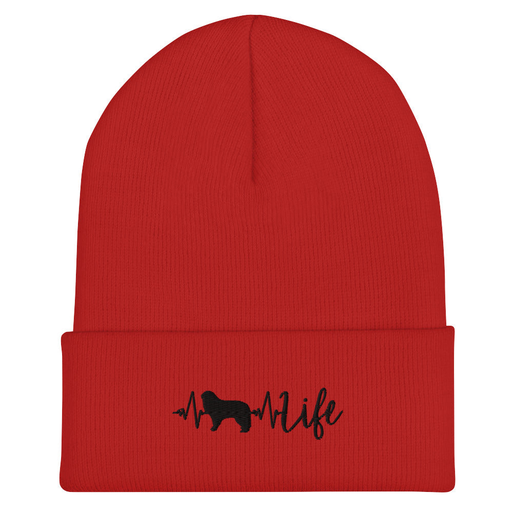 Dog Life Cuffed Beanie