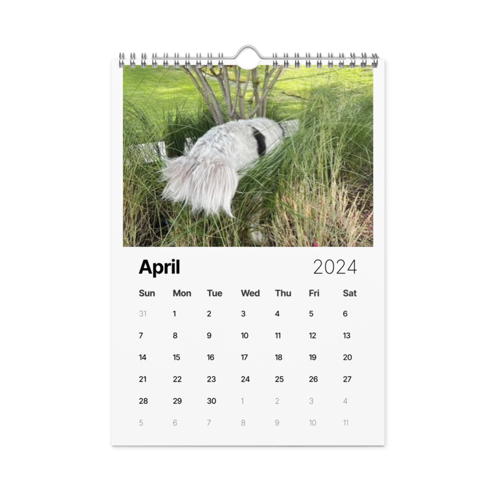 Poop on the bush Wall calendar (2024)